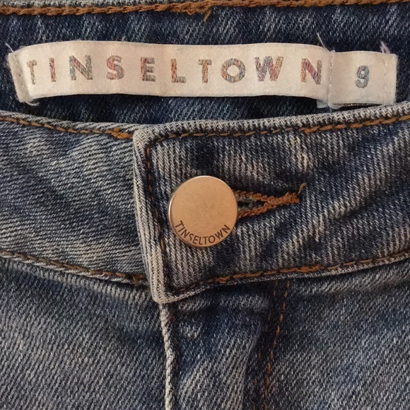 TINSELTOWN HI-RISE THE MOM JEAN - Picture 5 of 7